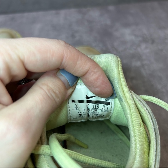 Nike Air Zoom Huarache Running Shoes 634835-702 Womens sz 7.5 - yellow - Picture 6 of 7